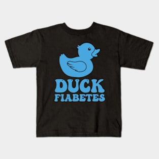 Duck Fiabetes Kids T-Shirt